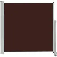vidaXL Tuinscherm uittrekbaar 160x300 cm bruin