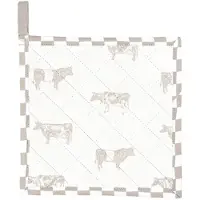 Clayre & Eef Natuurlijke Pannenlap 20*20 cm LWC45N