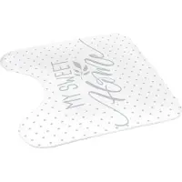 Wicotex Toiletmat 45x45cm Microfiber Home Grijs