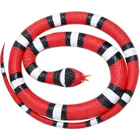 Wild republic slang Scharlaken junior 117 cm rubber rood