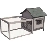 Flamingo 210082 Konijnenhok Grace Cottage 75 x 146 x 83 cm