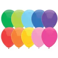 Haza Ballonnen uni assortiment 50 stuks 30cm