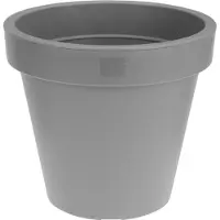 Prosperplast 1x Lichtgrijze plantenpotten 50 cm van kunststof - Plantenpotten