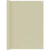 vidaXL Balkonscherm 120x500 cm oxford stof terracotta