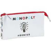 SimbaShop Monopoly Etui Genius - 22 x 12 x 3 cm - Wit