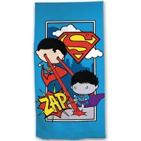 SimbaShop Superman Strandlaken Zap - 70 x 140 cm - Katoen