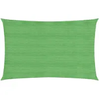 vidaXL Zonnezeil 160 g/m² 2x4,5 m HDPE lichtgroen