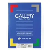 Gallery witte etiketten ft 70 x 35 mm (b x h), rechte hoeken, doos van 2.400 etiketten