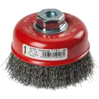 Kwb AGGRESSO-FLEX  potborstels, gegolfde HSS-staaldraad voor gebruik met haakse slijpers 719136 1 stuk(s)