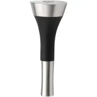 Westmark wijnflessenstop, Monopol Edition, roestvrij staal/siliconen, Vino, zilver/zwart, 61963360