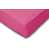 Eleganzzz Hoeslaken Jersey Katoen Stretch 35cm Hoge Hoek - fuchsia 120/130/140x200cm