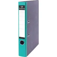 Pergamy Ordner A4 50 mm karton gewolkt groen - 4 stuks