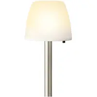 Lumineo Prikspot - Schemerlamp Look - Solar - 28 Cm