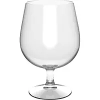 SANTEX 1x Speciaalbierglazen transparant 52 cl/520 ml van onbreekbaar kunststof - Bierglazen