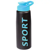 Concorde Bidon drinkfles/waterfles kobalt blauw 850 ml - Drinkflessen