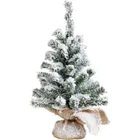 Kaemingk kunst kerstboom - 45 cm - sneeuw - kunstboom - Kunstkerstboom