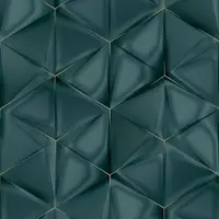 Dutch Wallcoverings Behang Onyx groen
