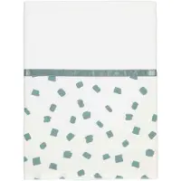 Briljant Baby Laken Wieg 75x100 Flocks Arctic Dark Green