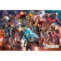 Your Decoration Grupo Erik Marvel Avengers Endgame Line Up Poster 91,5x61cm