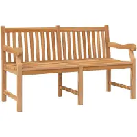 vidaXL Tuinbank 150 cm massief teakhout