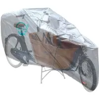 CUHOC CUHOC-Zilvergrijze Topkwaliteit Bakfietshoes-Geschikt voor Babboe City Bakfiets - Bakfiets Hoes