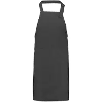 Benza Professioneel Schort keukenschort 75 x 85 Cm - Donkergrijs