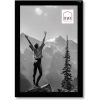 HAES deco - Kunststof fotolijst 10x15 zwart Easy Frame - EF1B