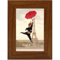 HAES deco - Houten fotolijst Paris rustiek bruin 10x15 -SP001108