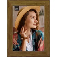 HAES deco - Kunststof fotolijst Chester bruin 15x20 -SP14020