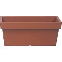 Prosperplast Plantenbak - kunststof - 38 x 18 x 16 cm - terra cotta - Plantenpotten