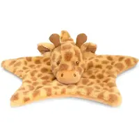 Keel Toys Pluche knuffeldoekje/tuttel dier giraffe 32 cm - Knuffeldoek