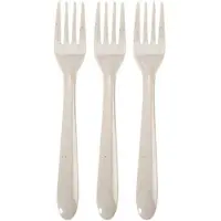 Hega hogar Camping/bbq gourmet bestek 36x stuks vorken bio/eco verantwoord - Besteksets