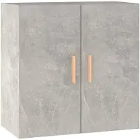 vidaXL Wandkast 60x30x60 cm bewerkt hout betongrijs
