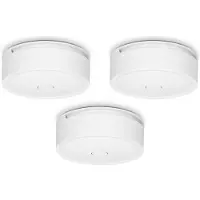 Alecto Draadloze koppelbare rookmelder 10 jaar, 3 pack Alecto Wit