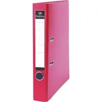 Pergamy Ordner A4 50 mm PP en papier rood - 4 stuks