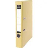 Pergamy Ordner A4 50 mm PP en papier geel - 4 stuks