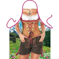 Benza Almgirl - Grappig Leuk Tirol Tiroler Schort Keukenschort