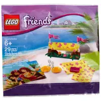 LEGO Friends picknick het strand