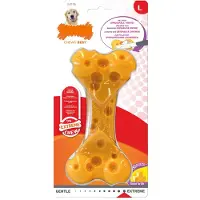 Nylabone Durachew Cheese Bone Geel - Hondenspeelgoed