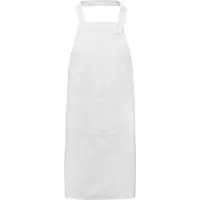 Benza Mijncadeautje - Schort Keukenschort - Neutraal, Blanco - Wit - 75 x 85 cm