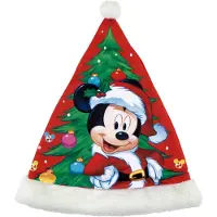 Disney Kerstmuts Mickey 43 X 32 Cm Polyester Rood