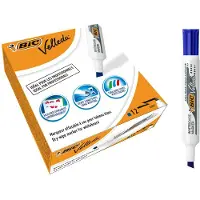BIC Velleda 1791 markeerstift 12 stuk(s) Beitelvormige punt Blauw