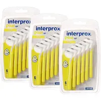 Interprox Plus Mini - 3.0 mm - Geel 3 x 6 stuks - Voordeelpakket