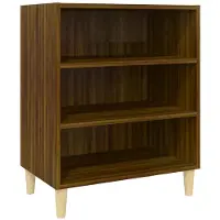 vidaXL Dressoir 57x35x70 cm spaanplaat bruin eikenkleur