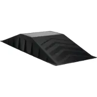 Rampage Skateramp speelgoed Junior - 112 X 45 X 15cm - Zwart