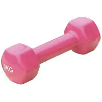 Sporti Dumbbells 044065 Pink Light Pink 2 KG