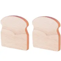 Bigjigs houten geroosterd brood, per stuk