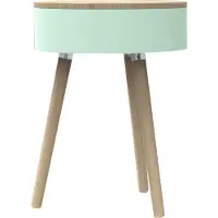 LUND Bijzettafel London Skittle Jumbo Mint 44 x 44 x 60 cm