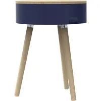 LUND Bijzettafel London Skittle Jumbo Indigo 44 x 44 x 60 cm