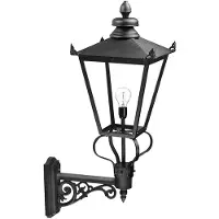 Elstead Lighting LED Wand Buitenlamp Wilmslow | 1X E27 Max 60W | Dimbaar | Black